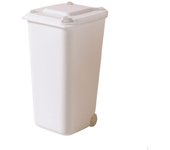 Organizador, bote de basura doméstico, bote de basura para dormitorio, interior, coches, encimera blanco