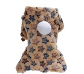 Y modelos de invierno una gran cantidad de mascotas perro algodón y invierno otoño fábrica suministro directo de suministro al contado material de franela ropa de otoño bola de pelo XS