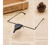 Lupas, Lupas de Cabeza con Luces LED y Lentes Desmontables 1.5X 2.5X 3.5X para Leer