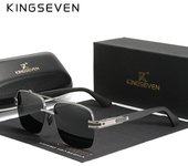 KINGSEVEN 2021 nuevo diseño gafas de sol para hombres gafas de sol polarizadas con gradiente mujeres hombres gafas cuadradas Retro M