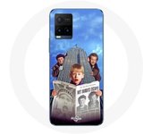 Coque pour Vivo Y21s 2021 / Y21 2021 Home Alone Maman j'ai encore raté l'avion