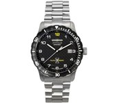 Reloj automático de buceo Zeppelin Night Cruise de Alain Robert, edición limitada, 7266M5set 200M para hombre con correa adicional negro