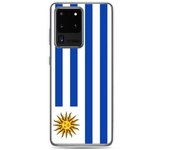 Coque Téléphone - Samsung - Galaxy S20 - Drapeau Uruguay - Souple - Multicolore