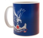 Crystal Palace FC Taza de medio tono One Size azul/rojo