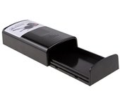 Caja de llaves magnética oculta con imán fuerte, caja de llaves de emergencia oculta antipérdida para automóvil negro