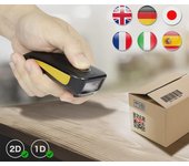 Escáner de código de barras 2D Bluetooth de bolsillo NETUM C750