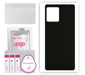 apgo Protective Skin Sticker for the back compatible with Motorola Edge 30 Ultra, Wrap Film, Foil, Vinyl - Pattern Matrix