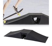 iimono117 Plataforma de salto con rampa para patineta para niños Plataforma de práctica de patineta suave para pendiente de obstáculos Plataforma de práctica para saltar Ollie