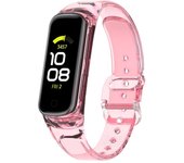 Correas de repuesto compatibles con Samsung Galaxy Fit2 SM-R220, correa de reloj inteligente para mujer. transparente