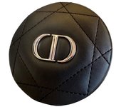 Espejo compacto Mini Espejo Espejo Cannage Maquillaje Cosméticos Negro Logotipo Marca Base Maquillaje Lindo Regreso Cannage Espejo de Maquillaje Regalo Presente Navidad