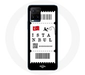 Coque pour Vivo Y21s 2021 / Y21 2021 Billet d'avion Istanbul Turquie