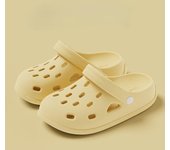 Nuevos Crocs Casuales de Mujer con Suela Gruesa 41 negro