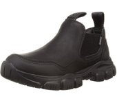 Botas cortas de trekking Chelsea AT con puntera lateral, ligeras, fáciles de caminar, repelentes al agua, para hombre y mujer, color negro (cm) [Shaka] SK-216 23.0 negro