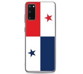 Coque Téléphone - Samsung - Galaxy S20 - Drapeau Panama - Souple - Multicolore