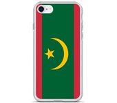 Funda iPhone - Drapeau Mauritanie - iPhone 6 Plus - Souple - Multicolor - TPU transparente