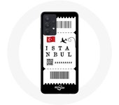 Coque pour Samsung Galaxy A13 4G / A13 4G Lite Billet d'avion Istanbul Turquie