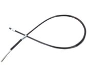 Cable de freno KITACO compatible con soporte de maneta JAZZ, 150 mm de largo, malla de acero inoxidable 103-96-1080-10