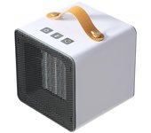 Mini calentador calentadores pequeños para el hogar calentador de escritorio portátil con protección de apagado de sobrecalentamiento de seguridad US Plug negro