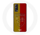 Coque Vivo Y72 rcl lens Logo fond jaune et rouge