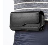 Funda de cuero para teléfono, bolso de cintura, billetera, bolsa para teléfono, bolso con cinturón para iPhone XS, Huawei, Samsung 6-6.3 inch