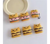 Bonita funda protectora de silicona para auriculares Airpods Pro 2/Airpods Pro/Airpods 1/2/3, diseño de cerdo de Hamburgo en 3D, para niños for airpods 1 2