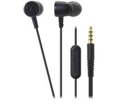 Auriculares intraaurales negros BK Audio-Technica ATH-CKL220iS para smartphones negro
