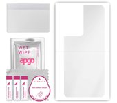 apgo Ultra Clear Protective Skin Sticker for the back compatible with Oppo Reno8 Z 5G, Wrap Film, Hydrogel Film, Flexible, Soft TPU with positioning l