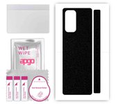 apgo Protective Skin Sticker for the back compatible with Xiaomi Mi Mix Fold, Wrap Film, Foil, Vinyl - Pattern Matte Black