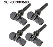 Sensor de presión de neumáticos TPMS para coche, 433MHZ, para Peugeot 207, 301, 308, 3008, 408, 508, 5008, Citroen C4, C5, DS4, DS5, 9802003680, 9811536380