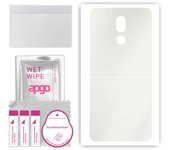 apgo MATTE Protective Skin Sticker for the back compatible with LG Stylo 5, Wrap Film, Hydrogel Film, Flexible, Soft TPU with positioning layer easy i