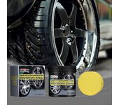 Pasta para recauchutado de neumáticos de automóvil RAYHONG Limpieza de neumáticos de automóvil Eliminación de óxido Pulido Abrillantador Cuidado de llantas 100g