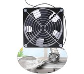 Extractor de cocina 85CFM potente a través de la pared, extractor de sótano, montaje en pared, extractor de baño para garaje