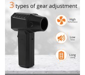 Mini soplador de aire seco para coche, 110.000 RPM, superturbo, potente ventilador, accesorios para coche CHINA