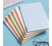 Cuaderno de espiral A5 Morandi, bloc de notas con espiral, agenda diaria semanal, cuaderno de planificación, papelería, material de oficina y escolar A5 color rosa