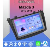 Radio para coche con Android Carplay para Mazda 3 2010-2013, reproductor multimedia, unidad principal, navegación GPS estéreo, Bluetooth, WIFI, 2 + 32 GB 1+16GB