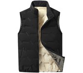 Chaleco cálido de invierno para hombre con chaleco cálido de felpa, chaleco casual con cuello alto, ropa de abrigo para hombre 8XL