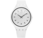 Reloj de uretano para hombre SWatch Svuw101 Skin SkinSnow SVUW101