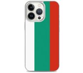Funda iPhone - Drapeau Bulgarie - iPhone 13 Pro - Souple - Multicolore - Verticale