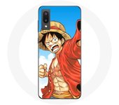 Coque pour Samsung Galaxy A02 Manga One piece Luffy Anime