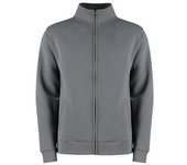 Kustom Kit Chaqueta regular con cremallera completa para hombre XXL gris oscuro