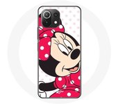 Coque pour Xiaomi Mi 11 Lite Minnie Mouse Dessin animé mignon