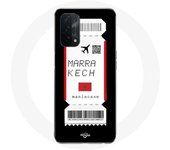 Coque pour Oppo A54 5G Billet d'avion Marrakech Maroc