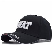 Gorra táctica Gorras de béisbol para hombre marca gorra SWAT gorra SWAT Gorras Snapback de algodón Gorras ajustables para hombre camuflaje/negro