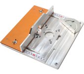 FTtool - Juego de 3 piezas de placa de inserción para mesa de fresadora, bloque de empuje para recortadora, banco de carpintería, trabajo de bricolaje, HRGJ52-4c