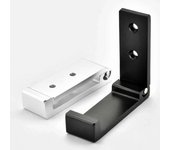 Ganchos plegables para pared, puerta, ropa, abrigo, sombrero, bolsos, perchas de aleación de aluminio, cocina, baño, ganchos para toallas a prueba de herrumbre, gancho individual plegable
