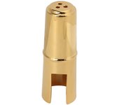 Tapa protectora para boquilla de saxofón, cubierta para boquilla de clarinete y saxofón, accesorio de metal para instrumento tenor