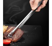 3 pinzas para parrilla de acero inoxidable, pinzas de cocina largas para barbacoa, pinzas para cocinar, pinzas para carne, utensilios de cocina para barbacoa.