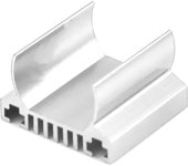 Sistema de refrigeración del disipador de calor de refrigeración del Motor 180 para reemplazo del Motor del coche de Control remoto para TRAX4 azul