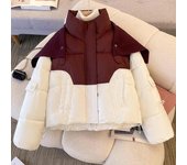 Abrigo de invierno de moda, prendas de vestir exteriores para mujer, de gran tamaño, holgado, grueso, cálido, de talla grande, chaquetas cortas para mujer M negro