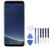 Reemplazo de pantalla de teléfono con marco de herramientas, ensamblaje de pantalla de teléfono de 5.8 pulgadas para Galaxy S8 G950 SM